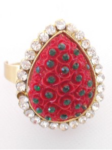 Kundan Finger Ring